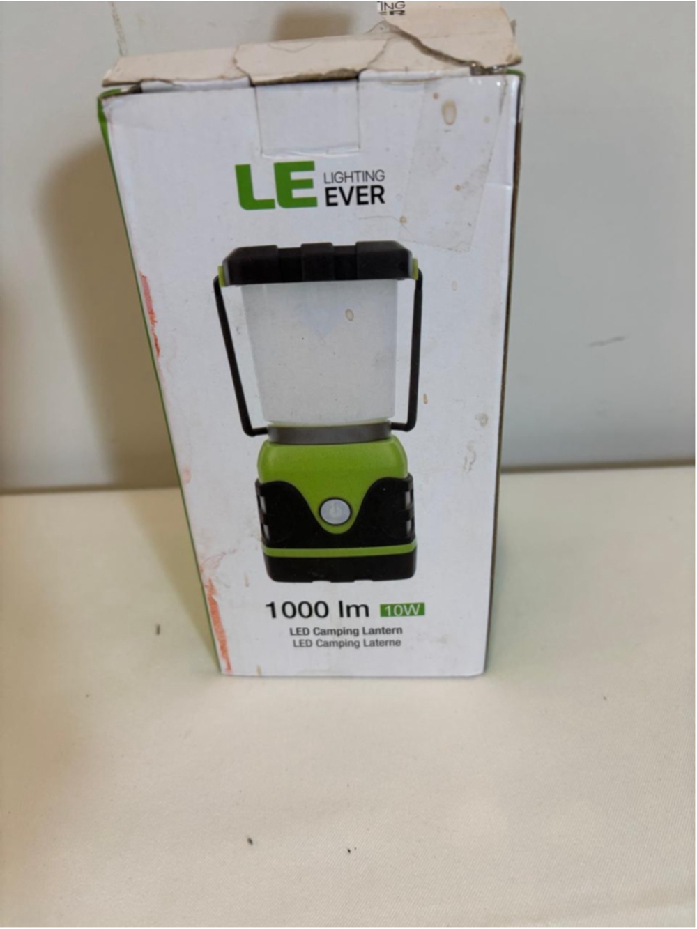 LE Lighting Ever 1000LM LED Camping Lantern 10W Waterproof 3300002 #C109